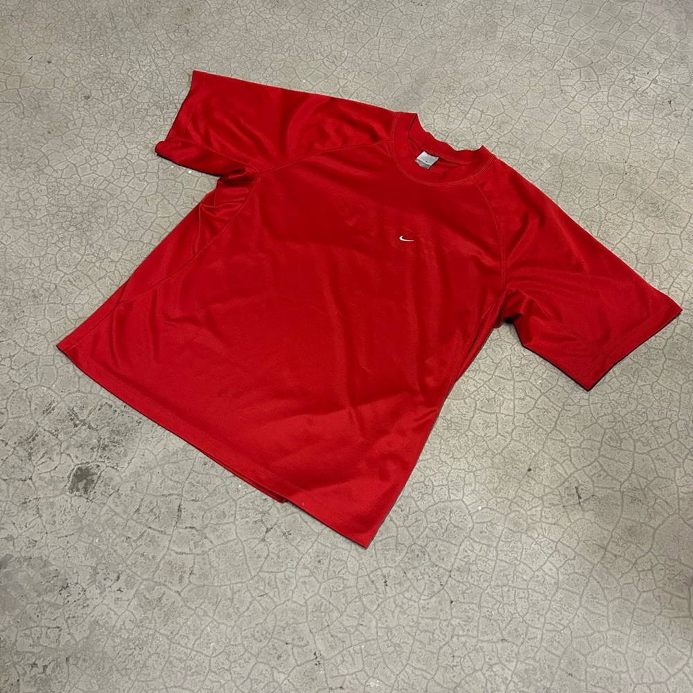 Vintage Nike CenterSwoosh Spellout Shirt with Silvertab